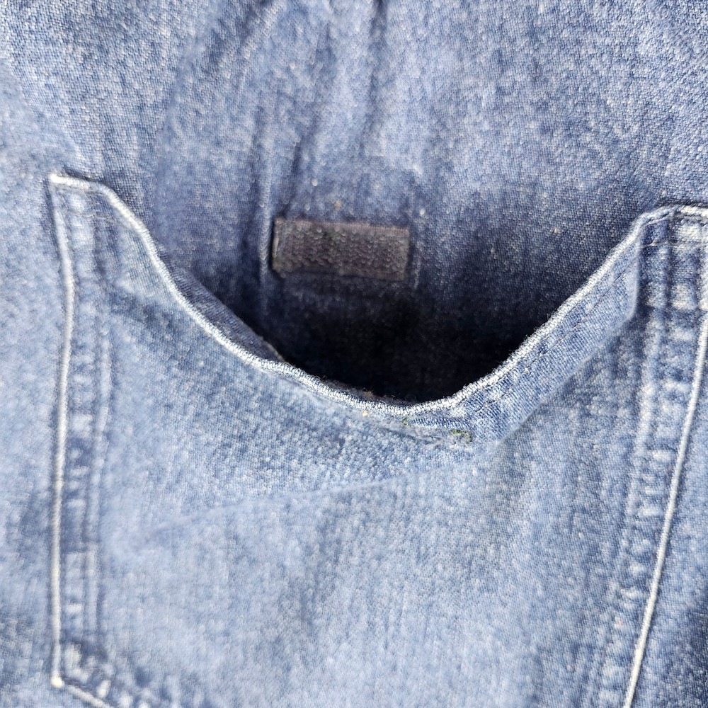 Cabela's Denim Utility Shorts Mens 40 Blue Carpenter Relaxed Elastic Waist ST130 - Picture 16 of 16